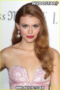 Holland Roden Caucasian American Small Breasts Actress