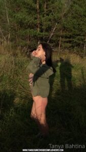 Tanya Bahtina Busty Russian Nudes Green Eyes Model Onlyfans